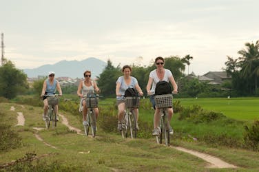 Hoi An boat and bike experience with sunset BBQ